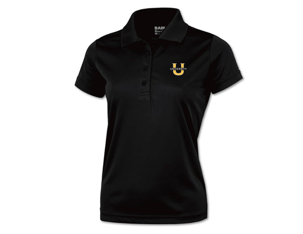 8901-LADIES Dri Fit Uniform	Shirt - Black PREORDER ONLY WILL NOT BE KEPT IN STOCK