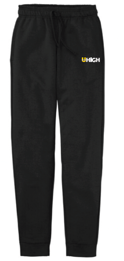 8901 - PRE-ORDER Jogger Style U-High Sweatpants