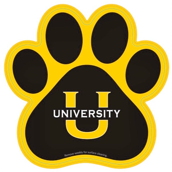 University Paw Car Magnet
