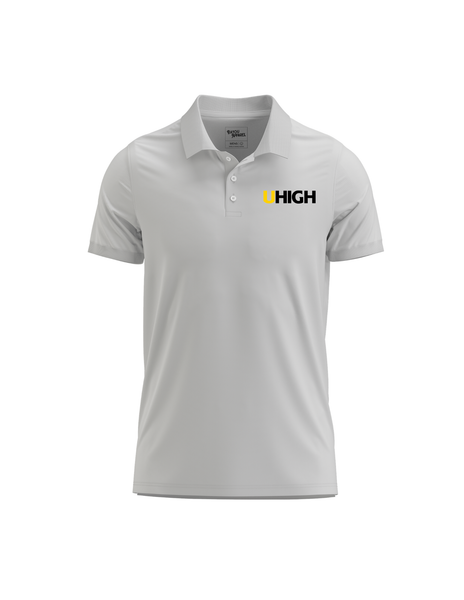 8901 - UHIGH Dri Fit Polo- Grey