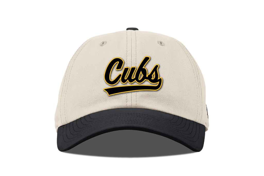 8901- Cubs Script soft Canvas Branded Bills Adjustable Hat