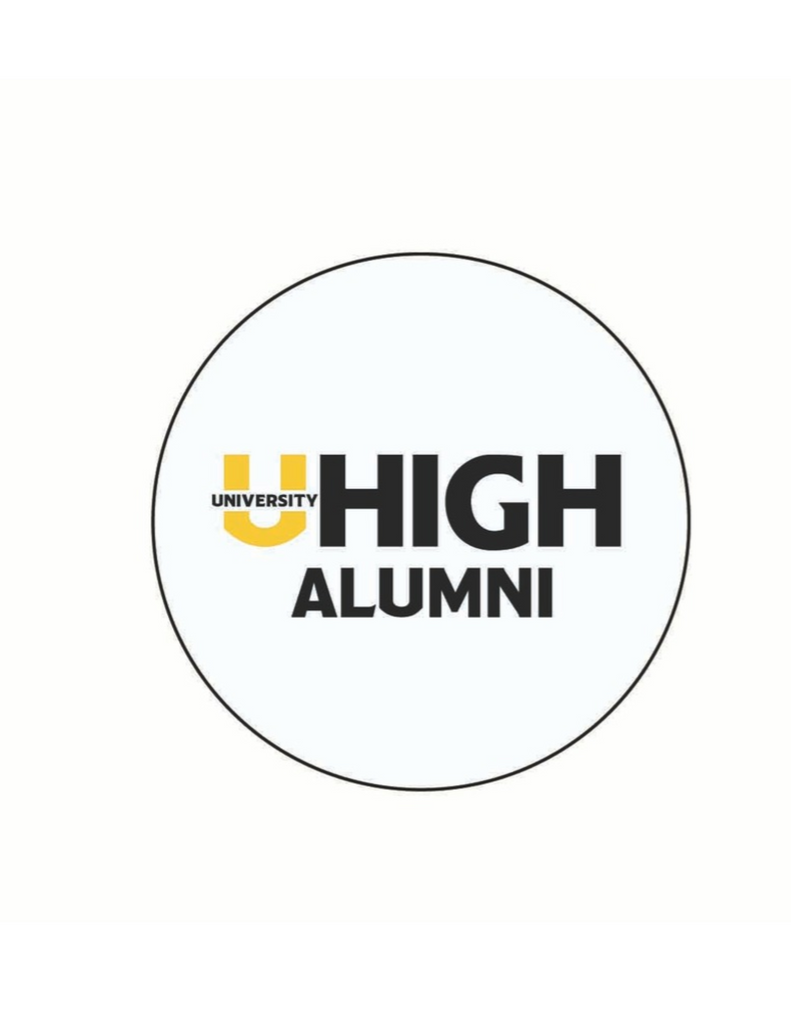 8901- UHIGH ALUMNI Button