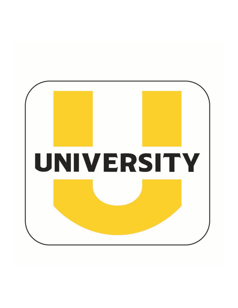 8901- "U" with University Decal