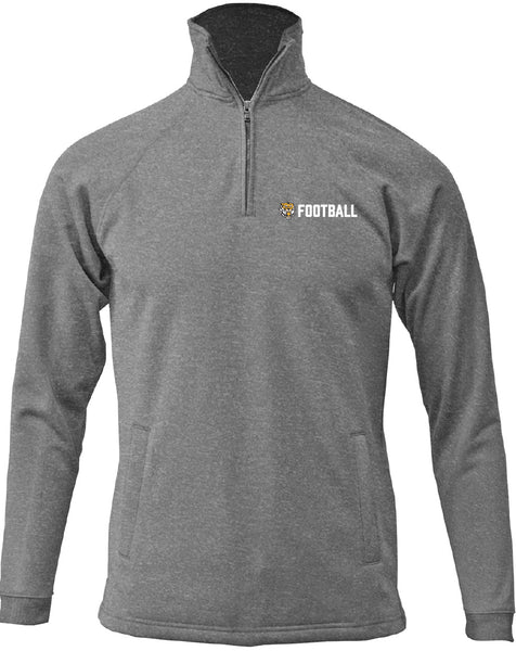 8827 - PRE-ORDER- Tiger Head Football Performance Quarter Zip