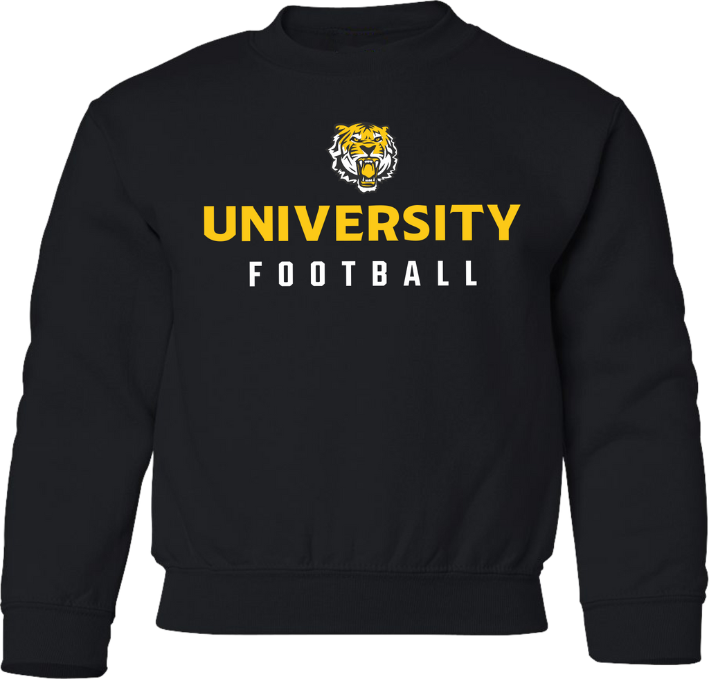 8827 - PRE-ORDER University Football CREWNECK sweatshirt