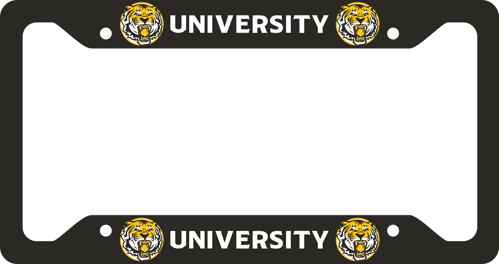 UNIVERSITY License Plate Frame