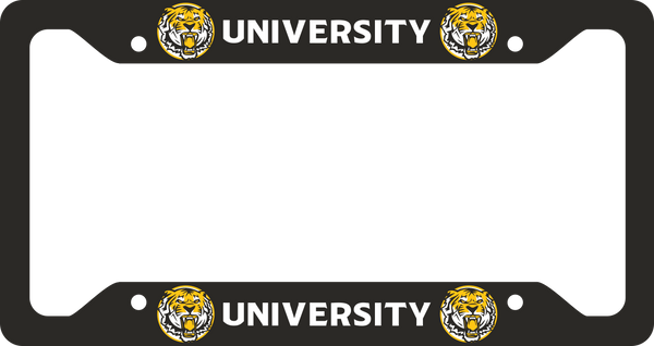 UNIVERSITY License Plate Frame