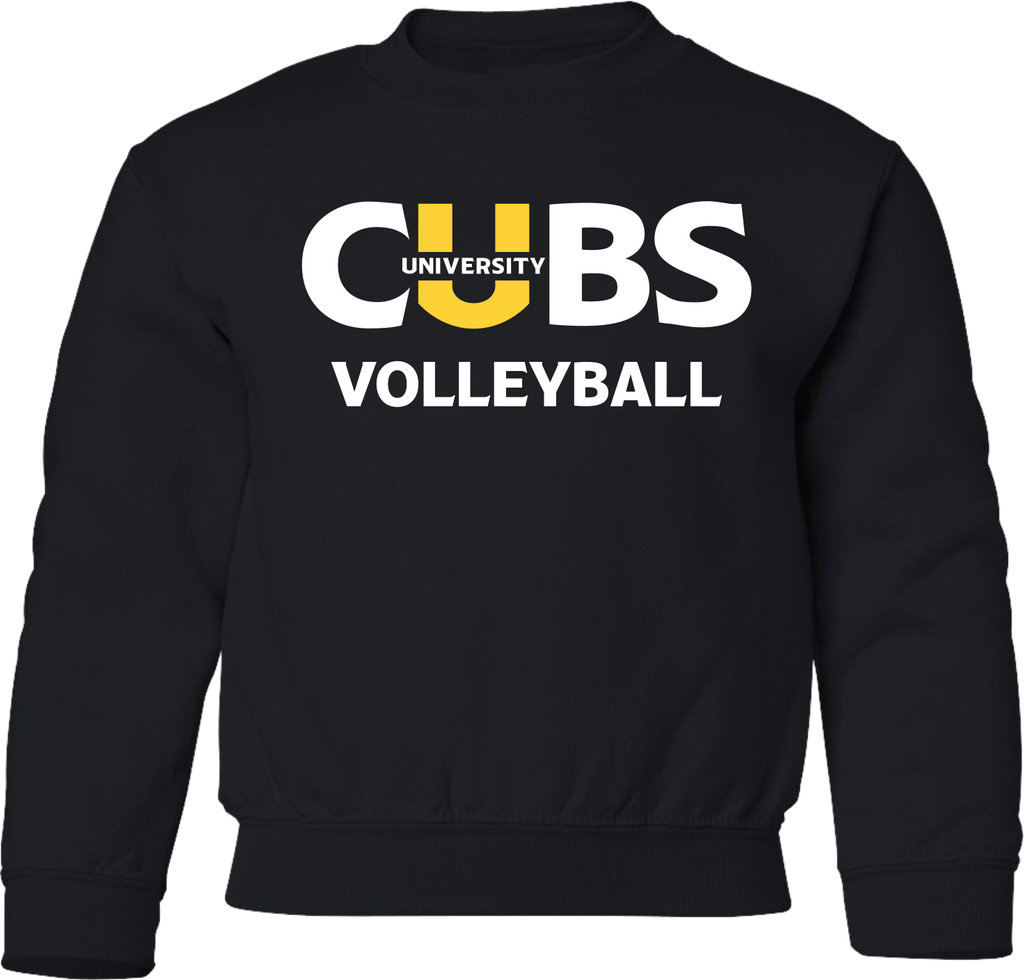 8825 - PRE-ORDER CUBS Volleyball CREW sweatshirt