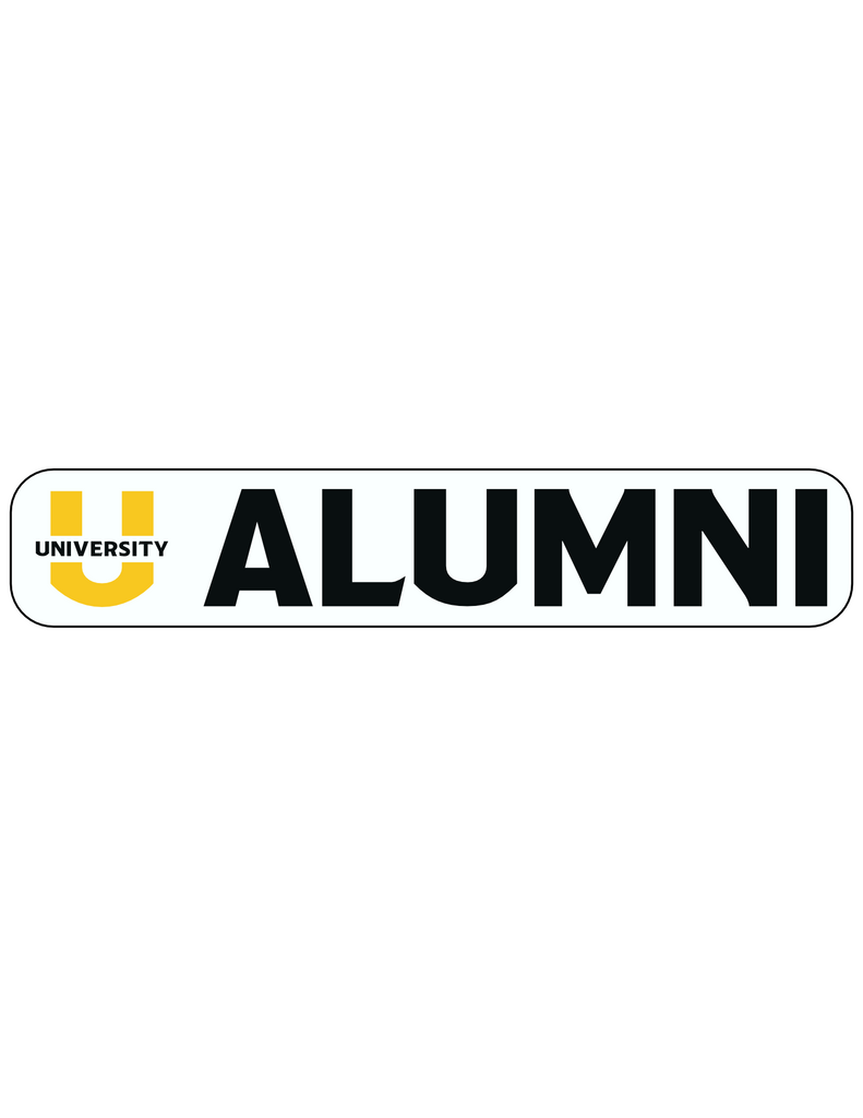 8901- UHIGH ALUMNI Decal
