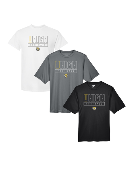 8827 - PRE-ORDER UHIGH Football Dri-Fit Tee