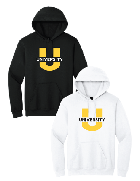 8901 - "U" University HOODED Sweatshirt (New Logo)