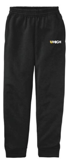 8901 - PRE-ORDER Jogger Style U-High Sweatpants